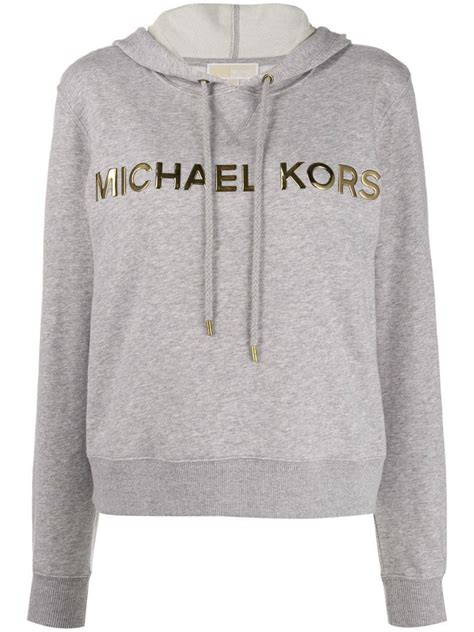 michael kors pullover hoodie|michael kors gray hoodies.